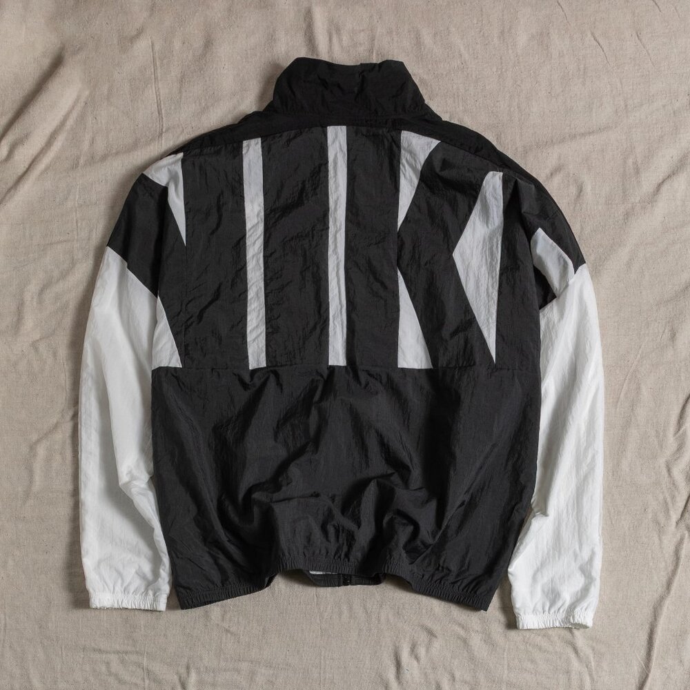 Nike Starting 5 Basketball Retro Windrunner jacket Big Logo Black/Gray/White XL